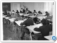 1968 г. Занятия в чертежном зале