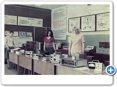 1979 г. Выставка технического творчества специальности "радиосвязь"