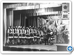 1972 г. Танцевальный коллектив техникума - победитель Всероссийского смотра худ самод.
