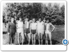 осень 1963 г. Сборы легкоатлетов